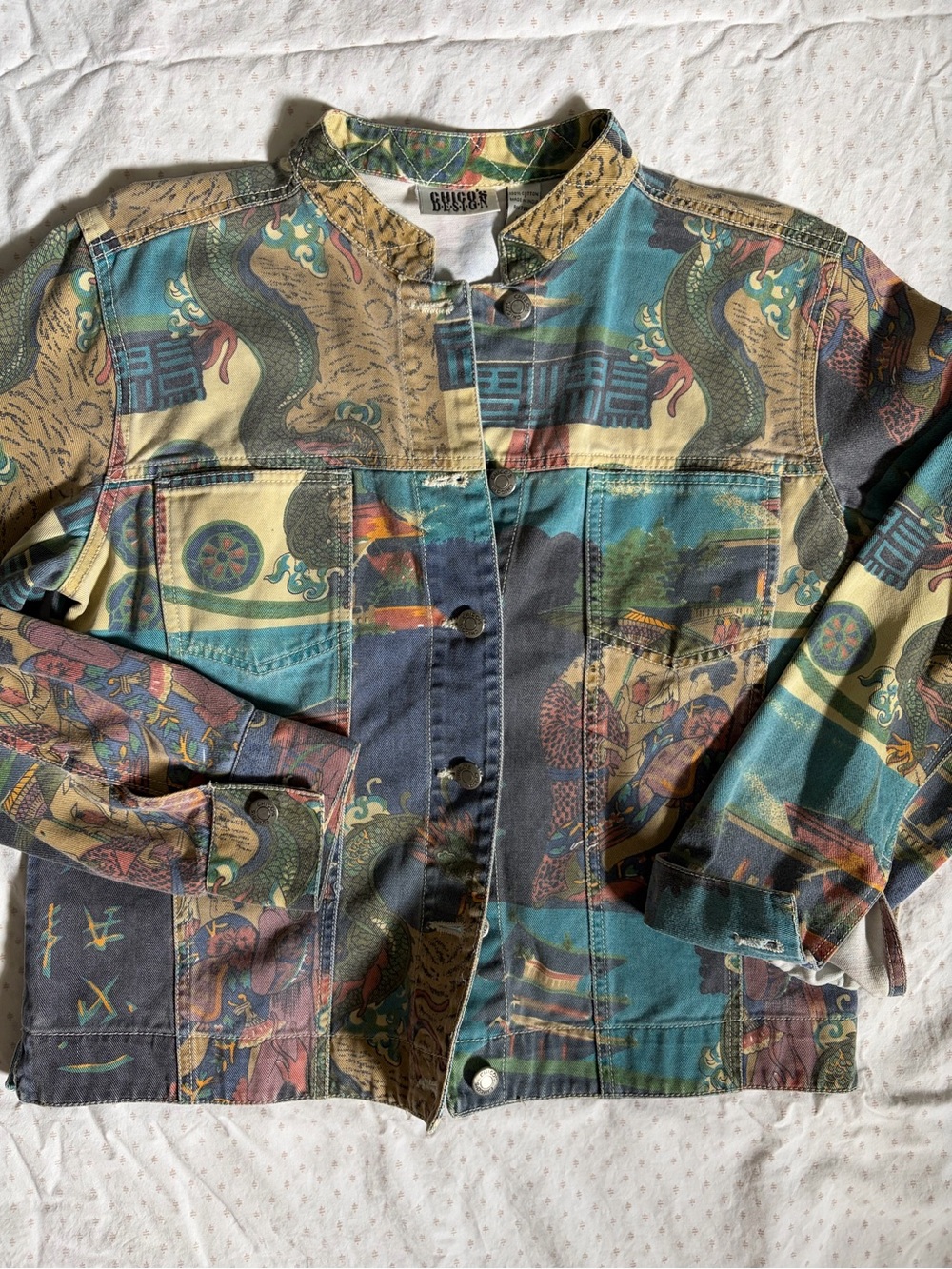 Vintage Japanese Inspired Jacket by Chico’s